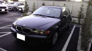 BMW318i　東久留米市　廃車